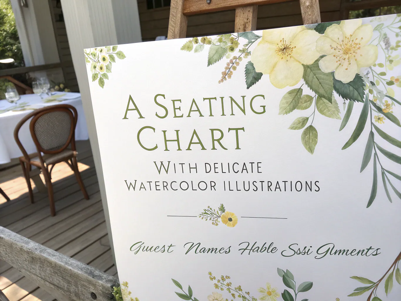 Large scale event seating chart