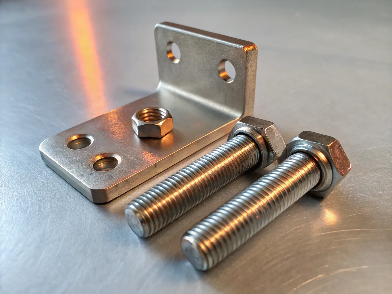 Precision laser engraving on industrial metal part
