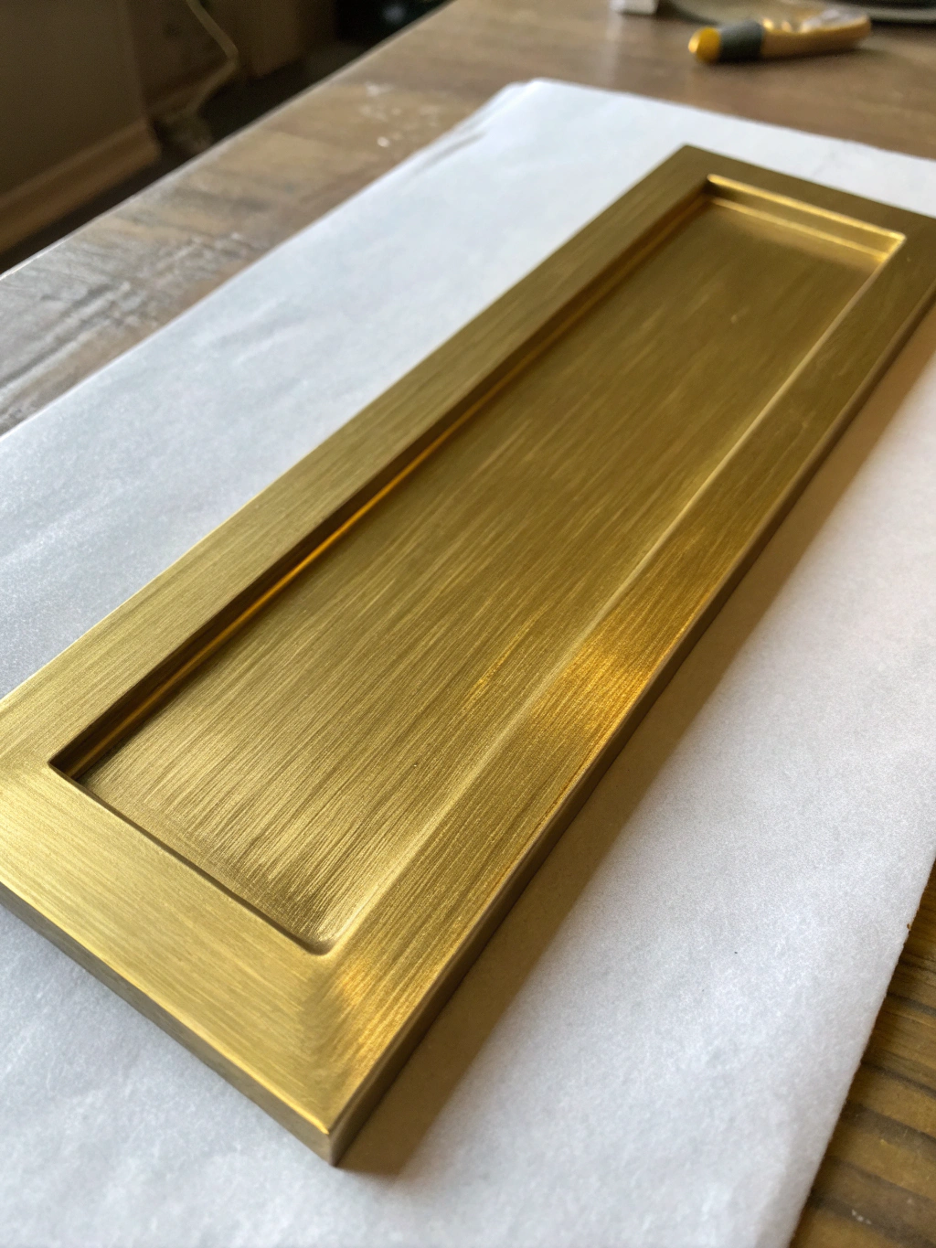 Brass Equipment Plate